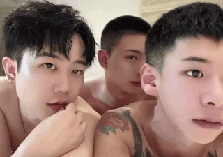 Gay China group sex