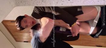 MR-KR2318 精子舐めも!口もアナルも太マラで突かれエロ可愛く喘ぎ泣く美形男子♪