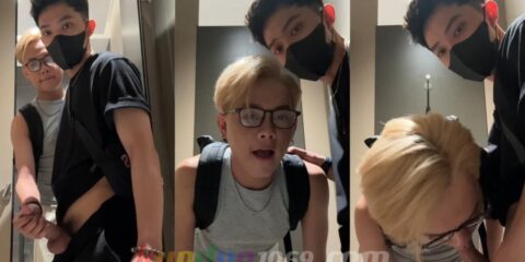 [OF] SEVEN x HANDSOME BOY – SUCK COCK DRINK SEMEN IN THE TOILET