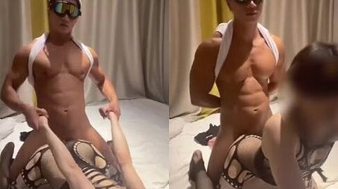 [Senior Brother Ziyu] Douyin Internet celebrity handsome guy wearing sexy